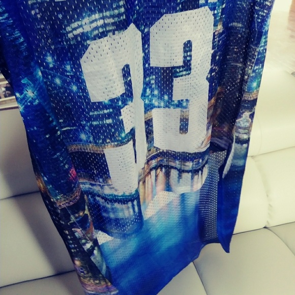 Hi lo sheer jersey top - Picture 6 of 7